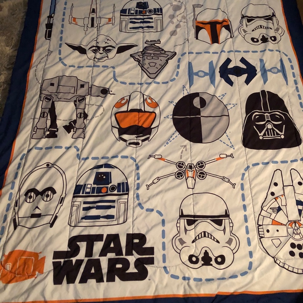 Twin Star Wars Comforter & Twin Duvet Cover